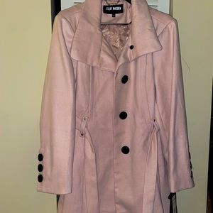 Brand New Steve Madden Blush Trench Coat
